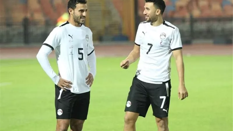 بعد 80 دقيقة.. تعادل سلبي بين منتخب مصر وموريتانيا ونزول تريزيجيه وحمدي فتحي 