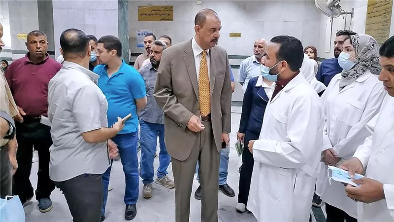 محافظ سوهاج يتفقد مستشفى الهلال للتأمين الصحي.. متابعة شاملة وتحسين الخدمات الطبية