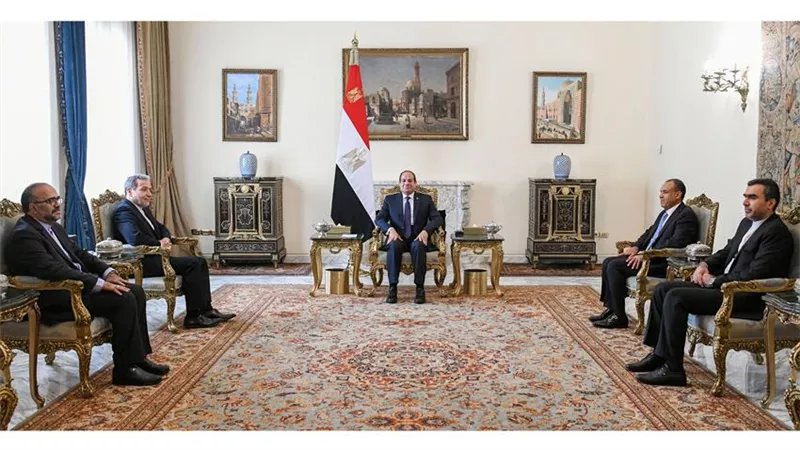 الانزلاق في حرب إقليمية.. ملفات شائكة علي طاولة الرئيس السيسي ووزير الخارجية الإيراني