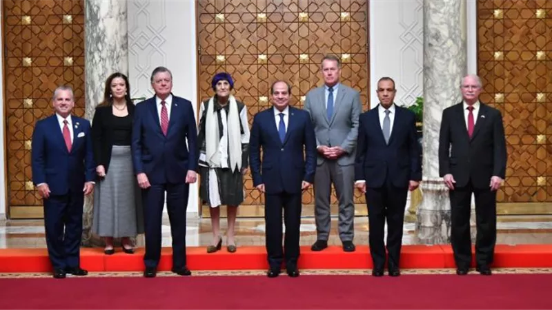 الرئيس السيسي يوجه رسائل قوية لأعضاء الكونجرس الأمريكي لإنهاء النزاع في لبنان وغزة