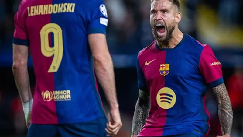 برشلونة تأخذ خطوة نحو الثأر في الشوط الأول ضد بايرن ميونخ