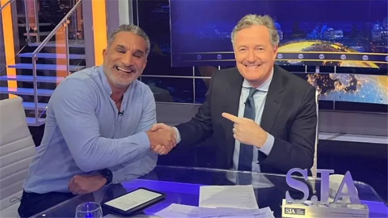 ما علاقة بحر البقر؟ .. باسم يوسف يحرج بيرس مورجان ويكشف تحيز الإعلام الأوروبي لإسرائيل؟
