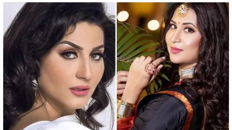 الهندية بارنيتا بورتهاكور لـ وفاء عامر 