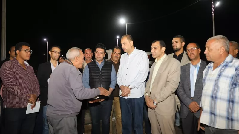 محافظ سوهاج يتابع أعمال تطوير وتجميل ثلاث كبارى ومدخل إدفا وأولاد نصير