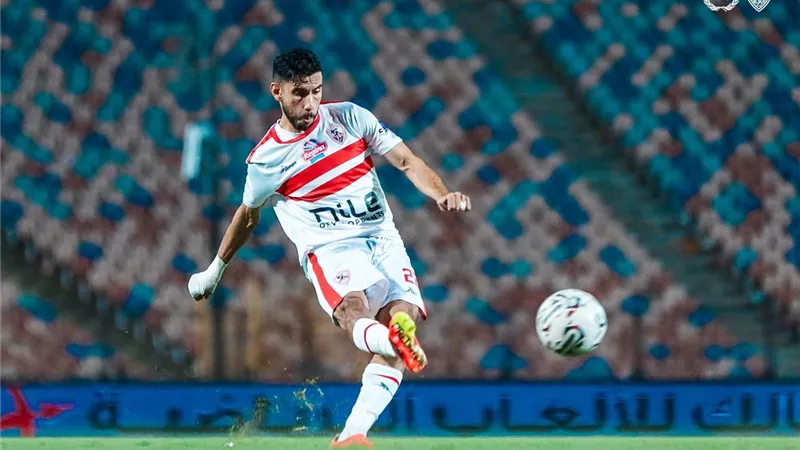 بهدف ناصر ماهر.. الزمالك يخطف التقدم من البنك الأهلي في الشوط الأول