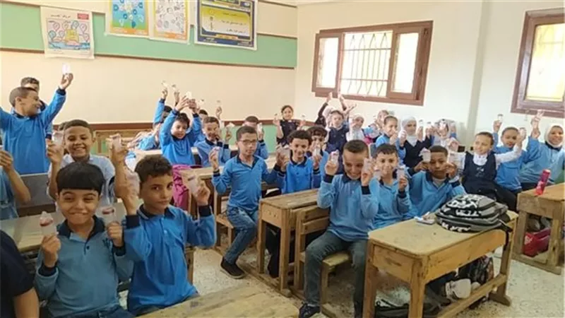 التقييم الأسبوعي في مادة اللغة العربية لطلاب الصف الأول الإعدادي