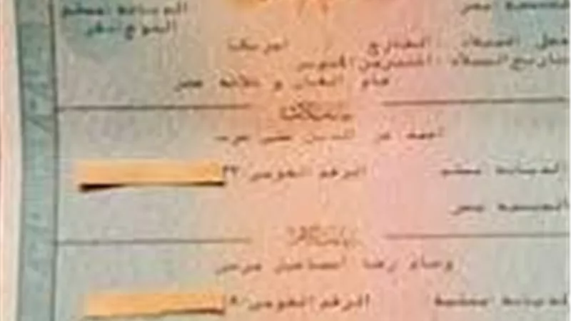 السعر المحدد لإستخراج شهادة الميلاد  اكتشف الشروط والتفاصيل