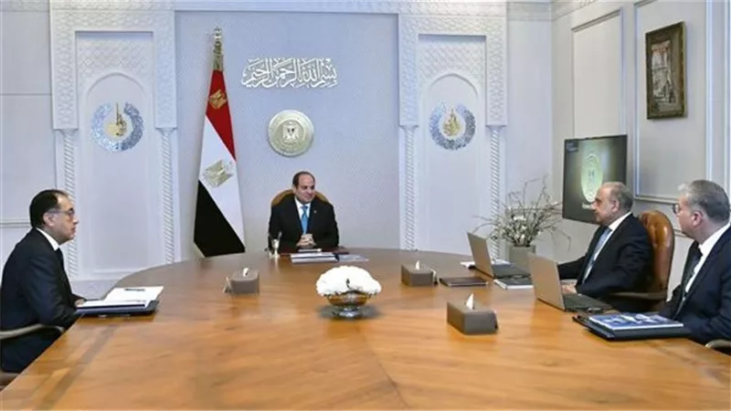توجيهات رئاسية مشددة بمتابعة مشروع الربط الكهربائي مع السعودية ومحطة الضبعة