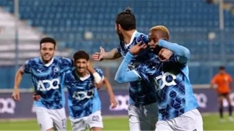 دوري أبطال إفريقيا| بيراميدز يتقدم على ساجرادا بهدف في الشوط الأول 