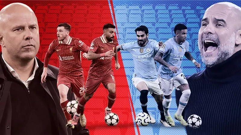 التشكيل الرسمي لـ ليفربول ومانشستر سيتي في الدوري الإنجليزي 