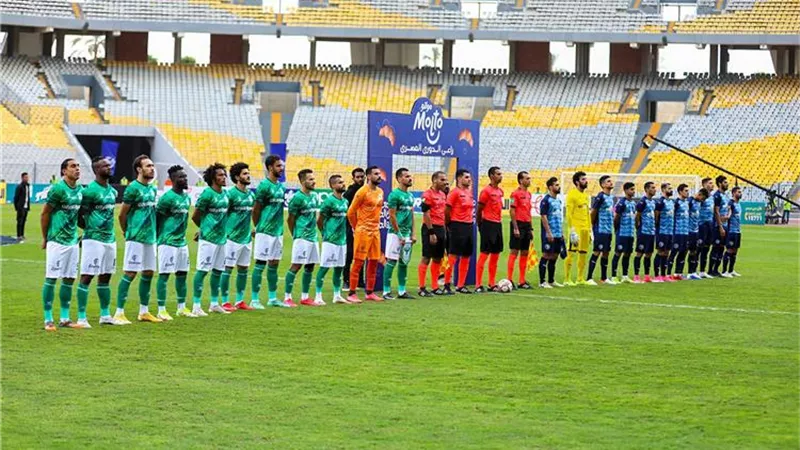 تعادل سلبي بين بيراميدز والمصري في الشوط الأول بقمة صدارة الدوري 