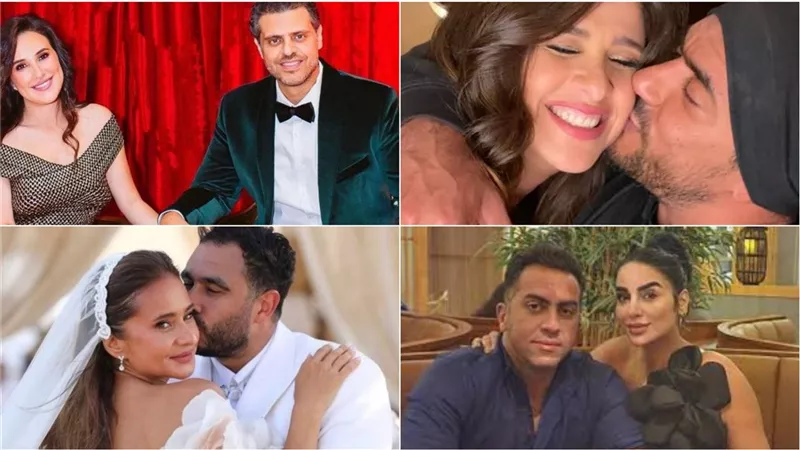 موجة انفصالات النجوم في عام 2024.. زيجات قصيرة وقصص درامية