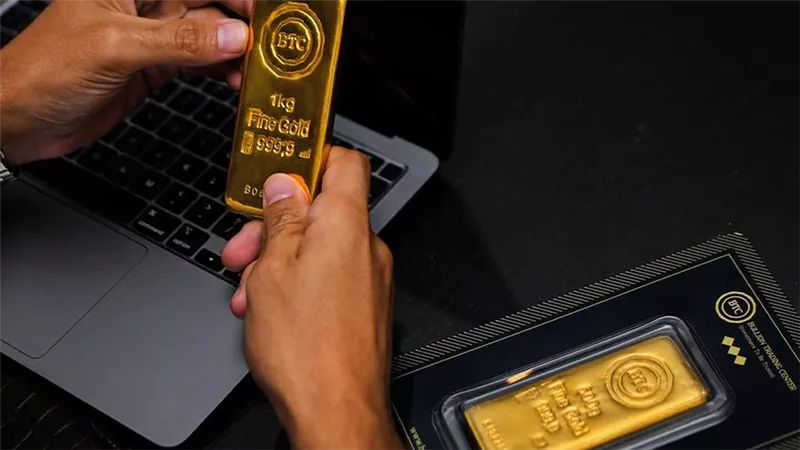 سعر سبيكة ذهب 10 جرام btc اليوم عيار ٢٤ بأوزان مختلفة
