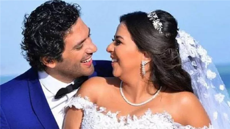 يارب إن شاء الله..حسن الرداد يكشف حقيقة حمل زوجته إيمي سمير غانم 