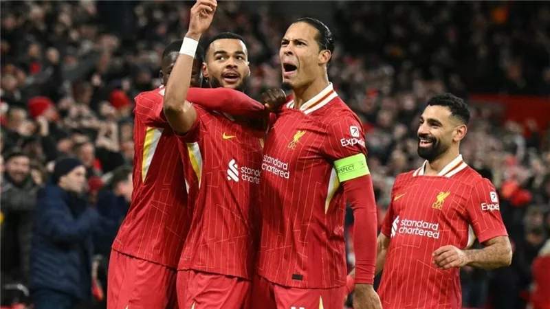 محمد صلاح و داروين نونيز يقودان ليفربول ضد جيرونا بدوري الأبطال 