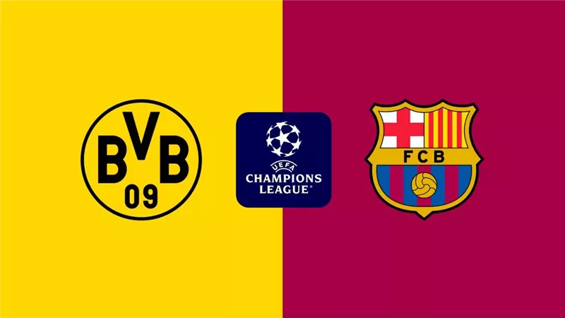 موعد مباراة برشلونة وبوروسيا دورتموند في دوري أبطال أوروبا والقنوات الناقلة