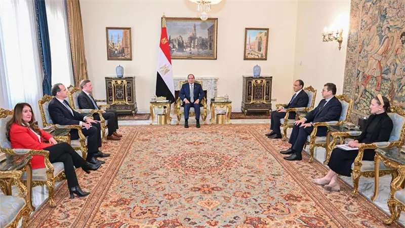تطورات إقليمية خطيرة تتصدر مباحثات الرئيس السيسي ومستشار الأمن القومي الأمريكي