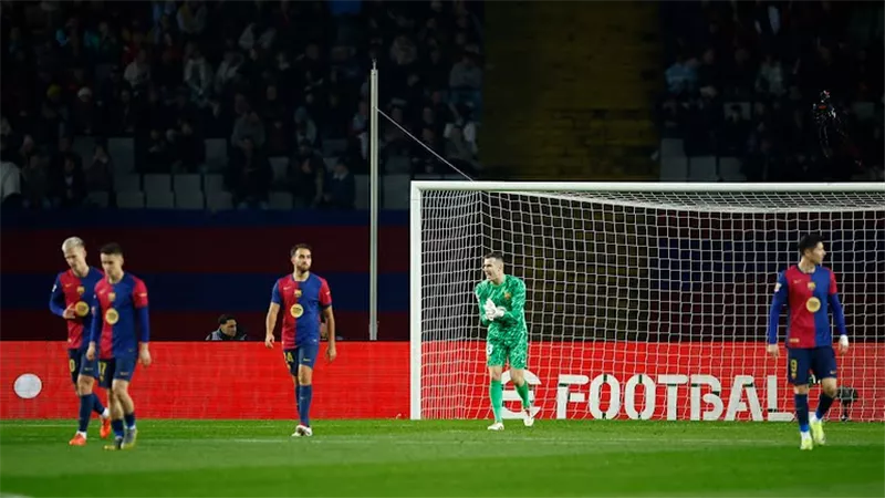 ليجانيس يفوز على برشلونة في عقر داره ويهدد صدارته بالدوري الإسباني