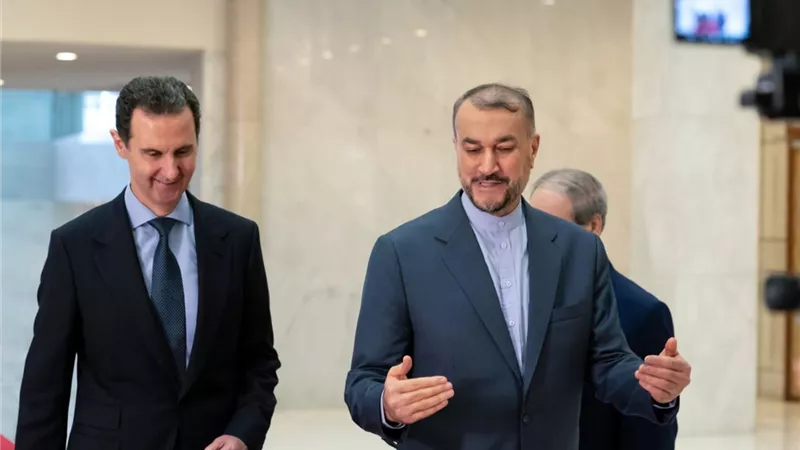 تصريحات مثيرة من وزير الخارجية الإيراني حول لقائه الأخير مع بشار الأسد 