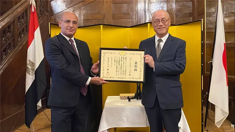 جامعة الجلالة تهنئ الدكتور حسن حرب بفوزه بجائزة وزير الخارجية الياباني 2024