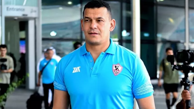 عبد الواحد السيد مدير الكرة بالزمالك ينجو من حادث سير 