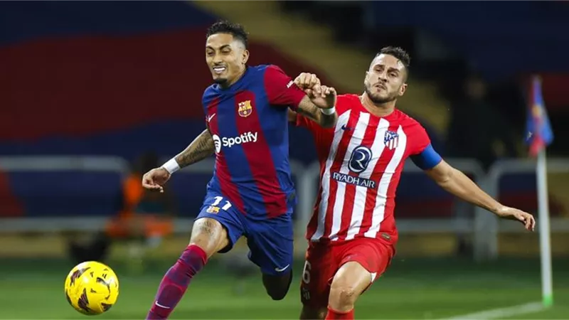 موعد مباراة برشلونة وأتلتيكو مدريد في كأس ملك إسبانيا