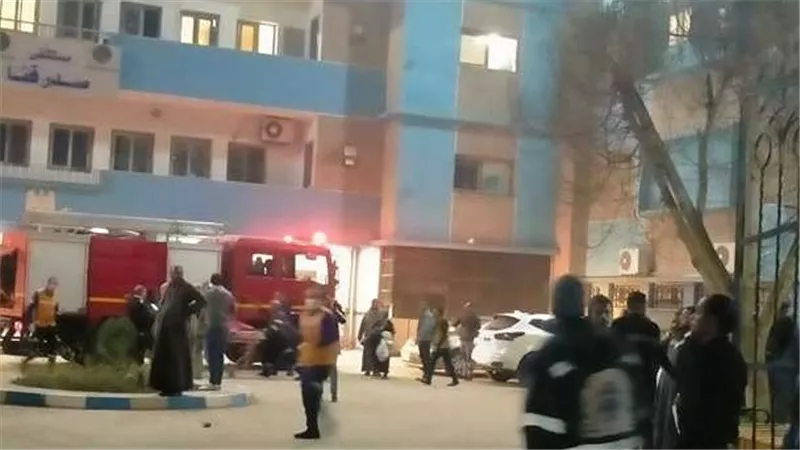 انتقم لوفاة والدته.. النيابة تكشف عن السبب وراء حريق مستشفى الصدر