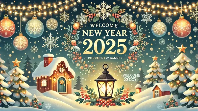 أجمل رسائل التهنئة بالعام الجديد 2025.. طرق مبتكرة وتصاميم مميزة