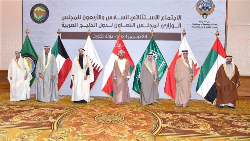 وزراء خارجية مجلس التعاون الخليجى يؤكدون دعمهم لوحدة سوريا وضرورة عودة النازحين