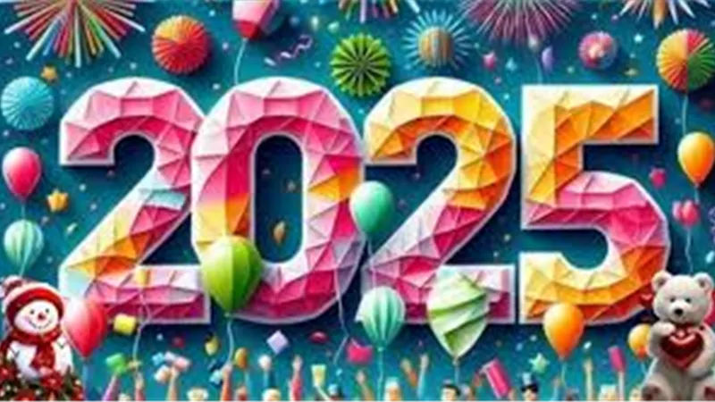 عبارات تهنئة بالعام الجديد 2025.. رسائل وأمنيات