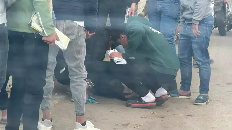 أحدهما توفي والآخر بحالة خطرة,, تفاصيل حادث شربين بالدقهلية 