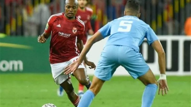 طاقم تحكيم صومالي يدير مواجهة الأهلي وشباب بلوزداد في دوري أبطال إفريقيا 