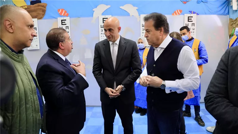 وزيرا التربية والتعليم والصحة يتفقدان أعمال مبادرة 
