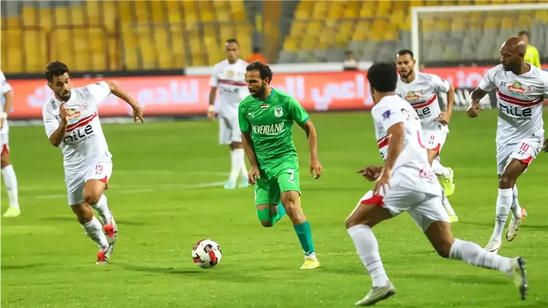 مباراة الزمالك ضد المصري في الكونفدرالية.. التعادل السلبي يحسم الشوط الأول