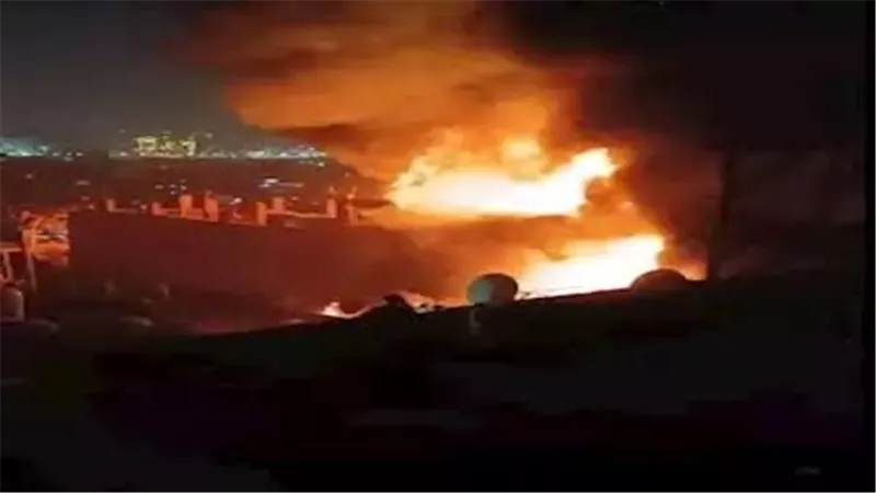 التفاصيل الكاملة لحريق 4 مصانع في منطقة زرايب منشأة ناصر بالقاهرة