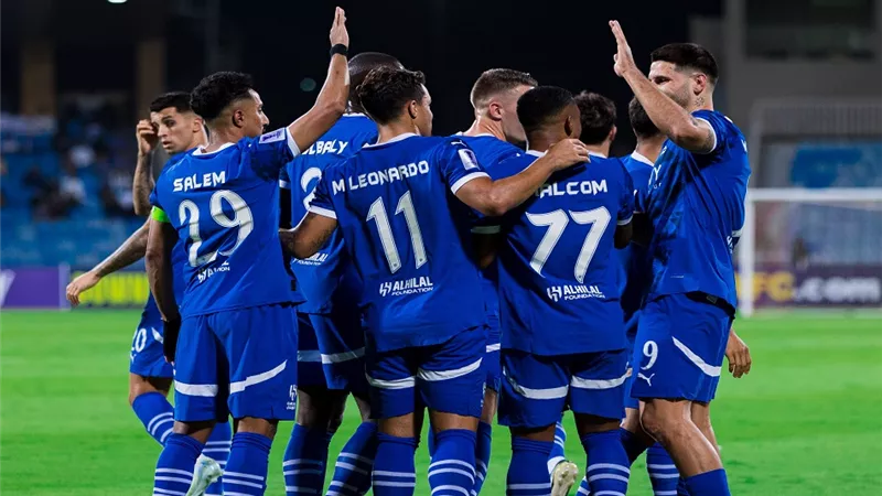 الهلال يكتسح العروبة بخماسية والاتحاد يتعادل مع الفيحاء في الدوري السعودي
