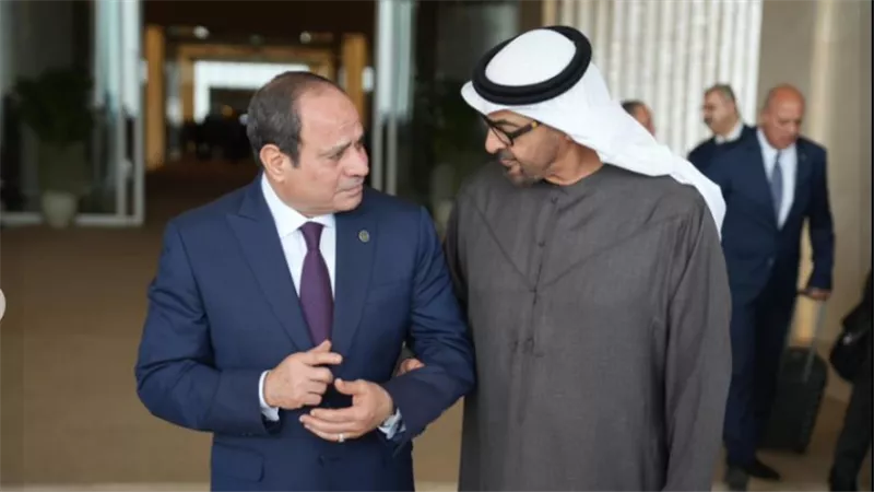 كواليس لقاء الرئيس السيسي والشيخ بن زايد لتعزيز التعاون بين مصر والإمارات