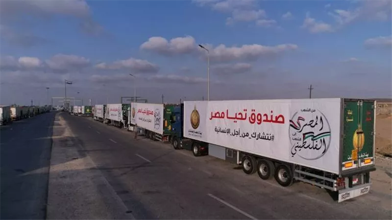 اتفاق دولي لضخ 600 شاحنة مساعدات يوميًا إلى غزة لتخفيف المعاناة الإنسانية