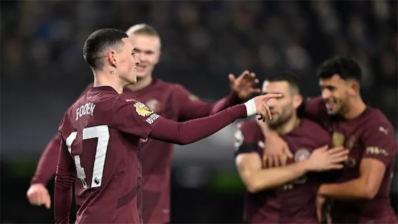 ترتيب الدوري الإنجليزي والهدافين بعد سداسية مانشستر سيتي ضد إيبسويتش تاون