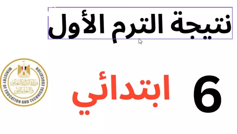 نتيجة الصف السادس الابتدائي بالرقم القومي محافظة القاهرة