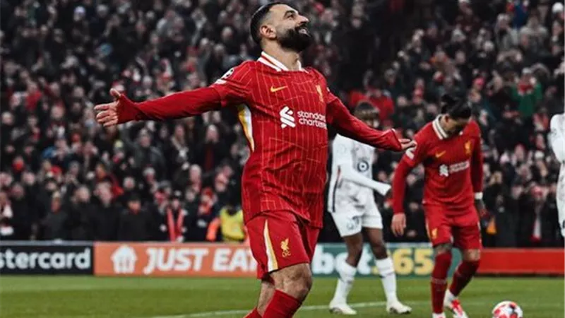 دوري أبطال أوروبا| صلاح يفتتح التسجيل في الشوط الأول لمباراة ليفربول ضد ليل
