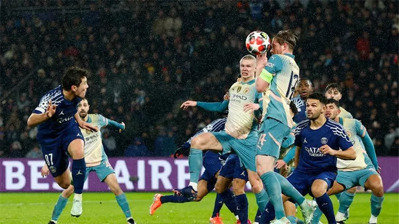 باريس سان جيرمان يحرم مانشستر سيتي من الفوز في دوري أبطال أوروبا