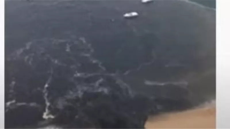 شاطئ مكسيكى شهير يتحول للون الأسود.. إليك القصة كاملة