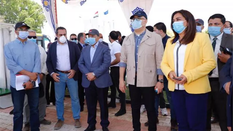 تفاصيل تفقد ”شعراوى” و ”الجزار” لمشروع تطوير شمال وجنوب الصيادين برأس البر