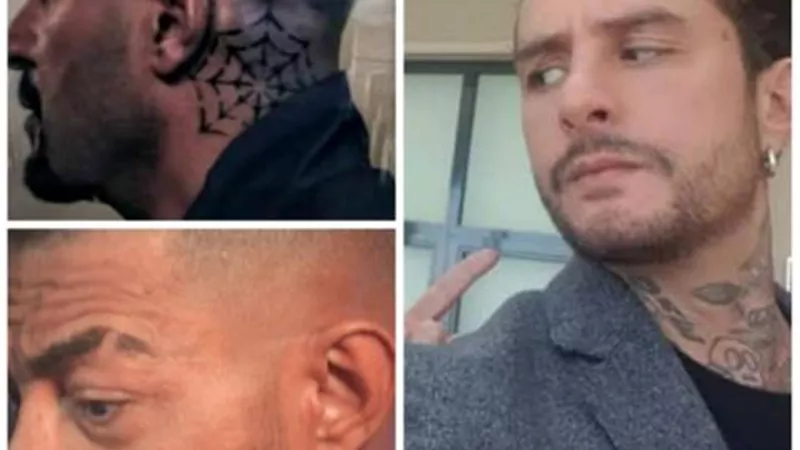«التاتو بيخليك شبح» ..نجوم يروجون لأعمالهم بطريقة غريبة