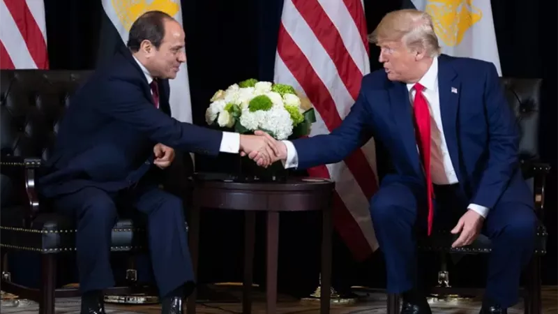  استقبال الفلسطينيين من غـ ـزة.. أهم الملفات علي طاولة السيسي وترامب