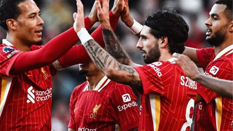 الدوري الإنجليزي| ليفربول يكتسح إيبسويتش تاون برباعية في أنفيلد