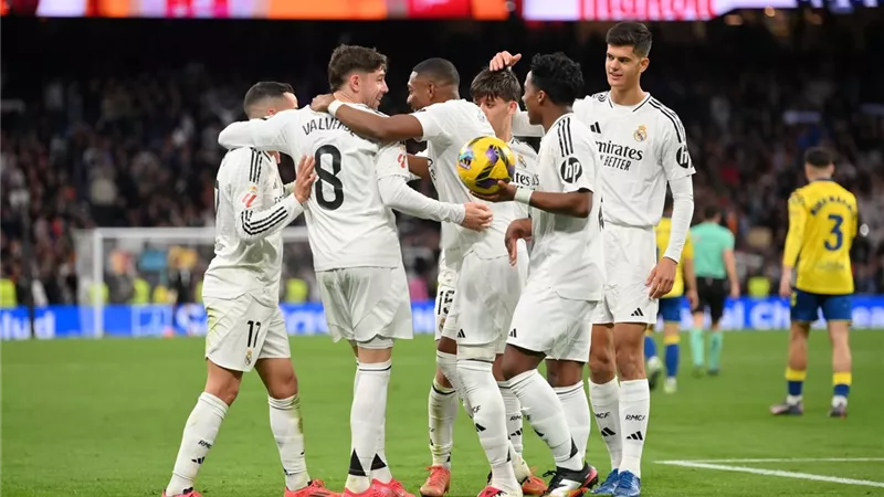 تشكيل ريال مدريد| مبابي ورودريجو يقودان الهجوم أمام بلد الوليد في الدوري الإسباني 