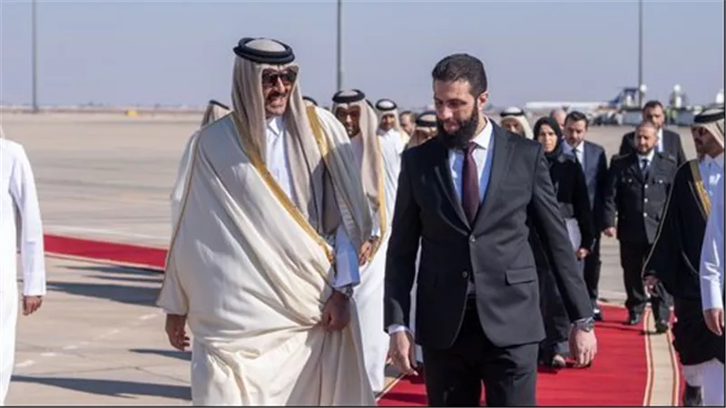 إعادة إعمار سوريا و آليات إدارة المرحلة الإنتقالية..تفاصيل زيارة أمير قطر لدمشق