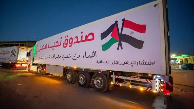 وسط أنباء عن إعتزامها إستئناف الحرب على غزة..إسرائيل ترد لمصر شحنة مساعدات